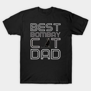 Best Bombay Cat Dad T-Shirt